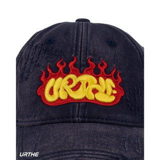 URTHE - หมวกแก๊ป ปักลาย รุ่น FIRE SPIRIT CAP