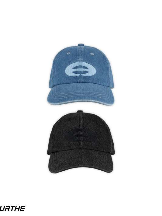 URTHE - หมวกแก็ป ผ้ายีนส์ สกรีนโลโก้ 3D รุ่น THE DENIM CAP