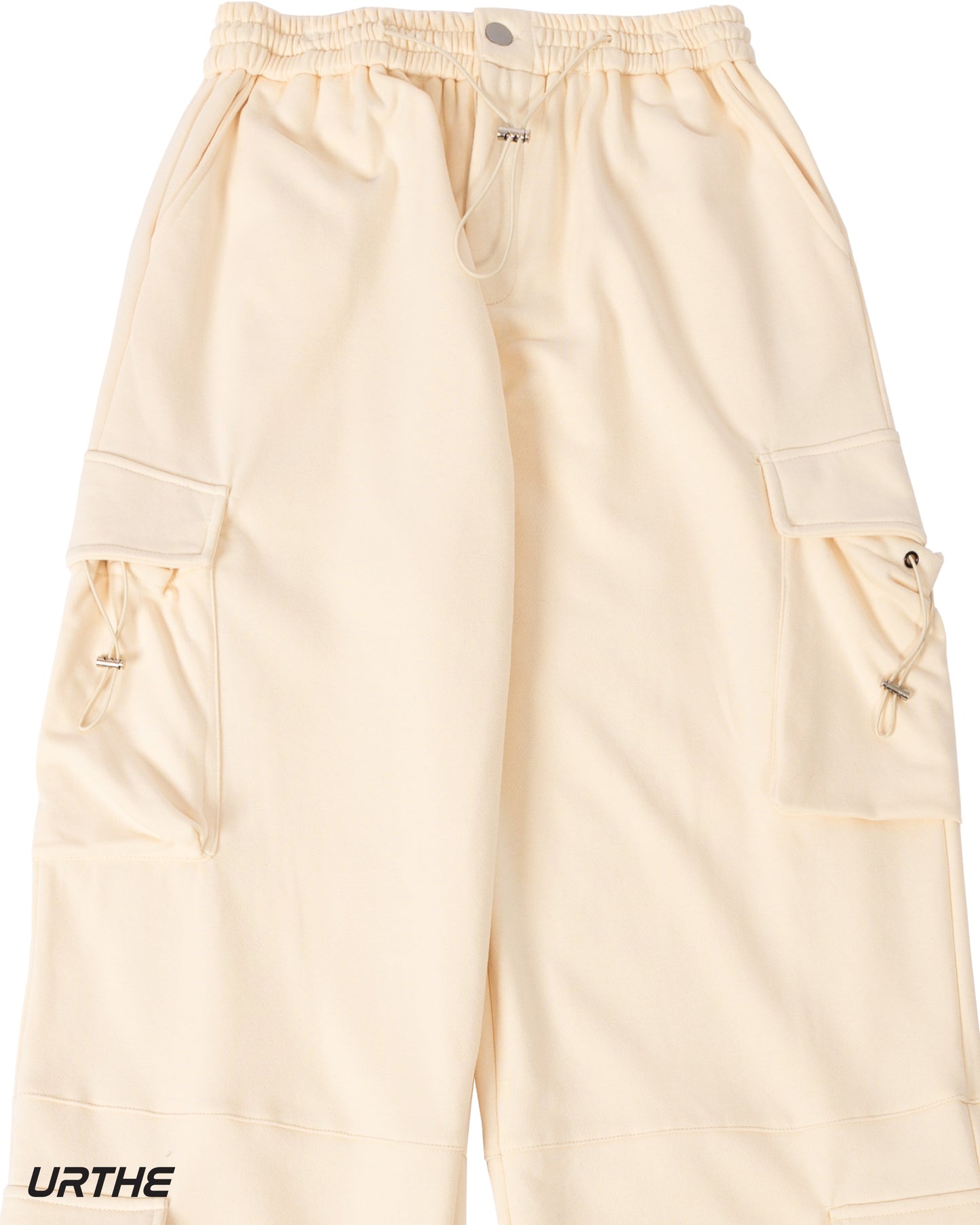 URTHE - กางเกงคาร์โก้ ขายาว กระเป๋า 4 ใบ รุ่น 4P 2.0
