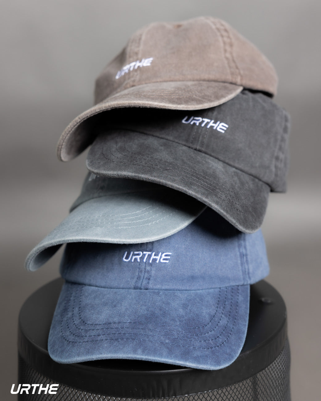 URTHE - หมวกเเก็ป ปักลาย รุ่น ACID CAP 2.0