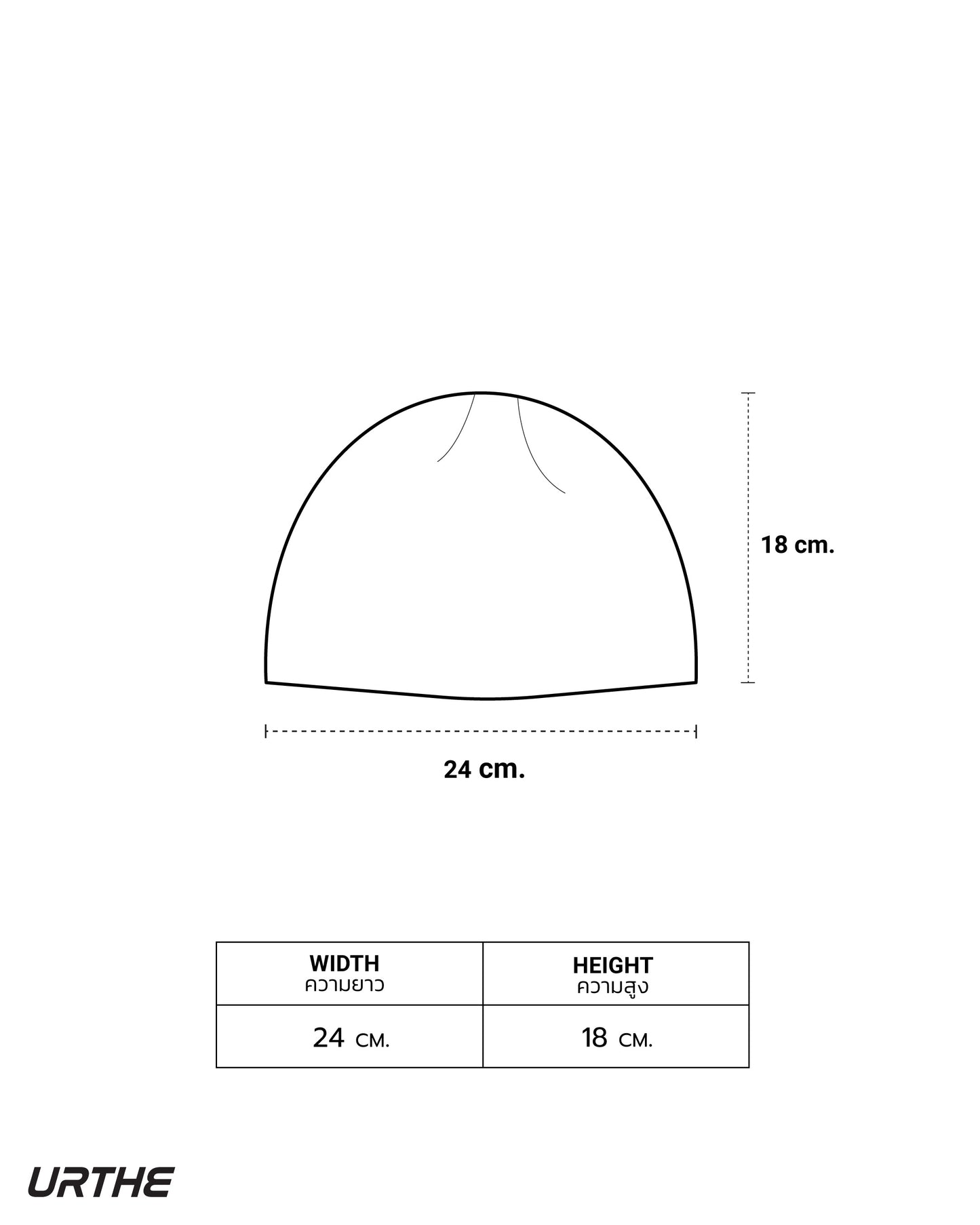 URTHE - หมวกไหมพรม รุ่น NC BEANIE