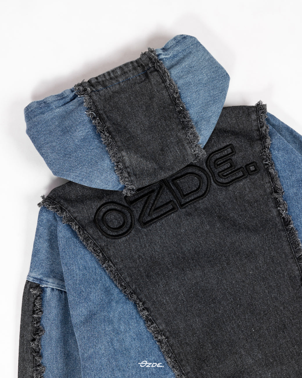 OZDE. - เสื้อฮู้ด ยีนส์ Oversized รุ่น OZ CONTRAS