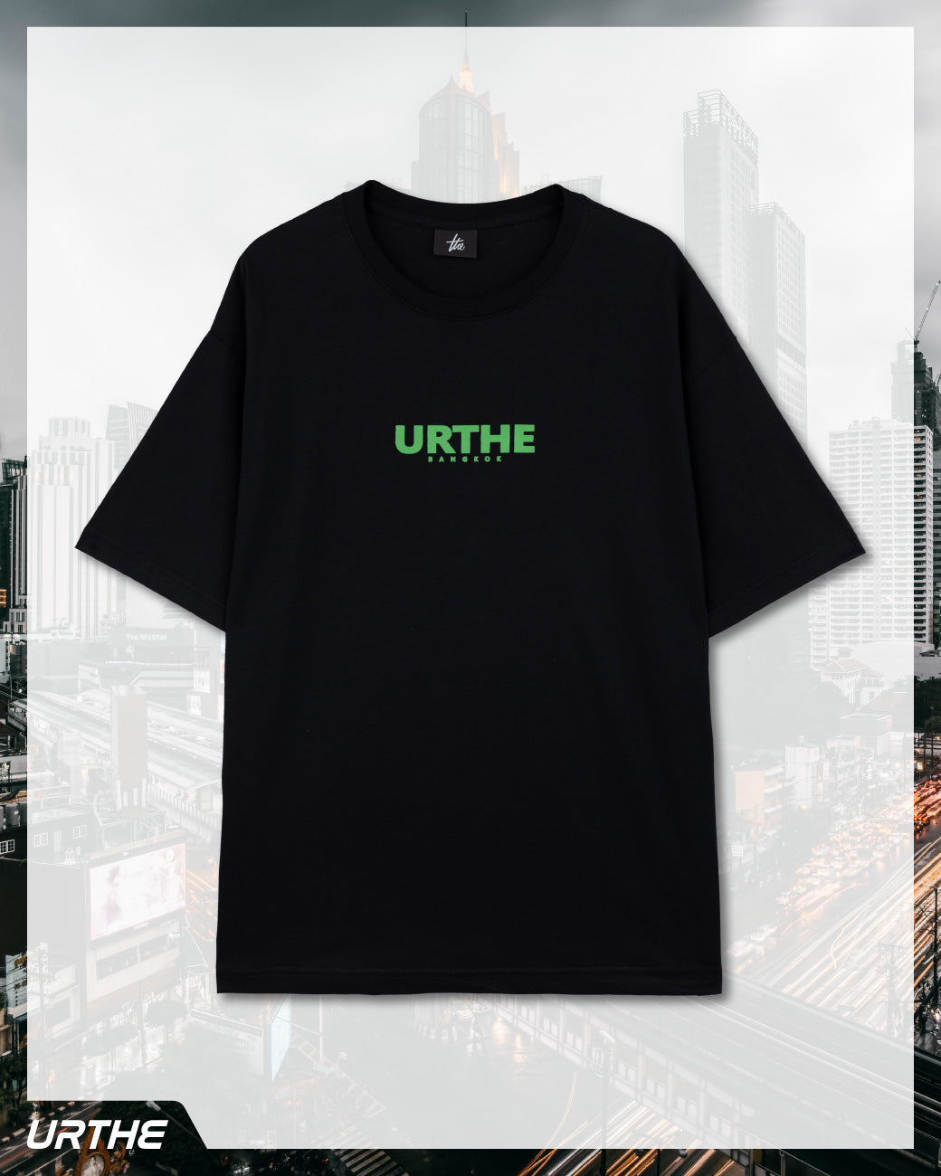 URTHE - เสื้อยืด แขนสั้น สกรีนลาย รุ่น URTHE BKK 2.0