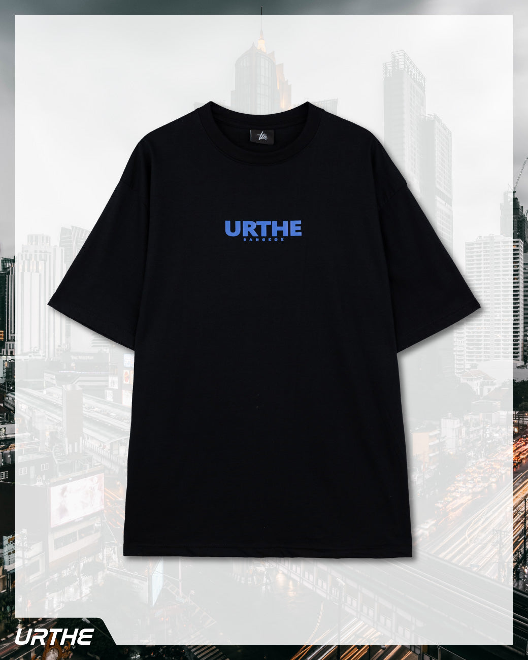 URTHE - เสื้อยืด แขนสั้น สกรีนลาย รุ่น URTHE BKK 2.0