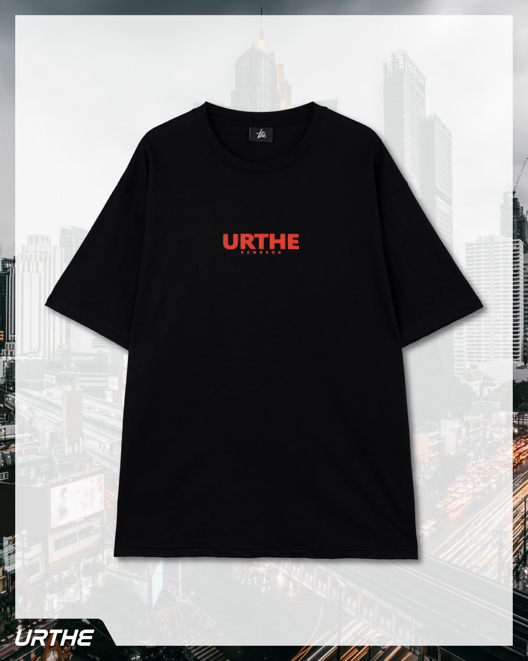 URTHE - เสื้อยืด แขนสั้น สกรีนลาย รุ่น URTHE BKK 2.0