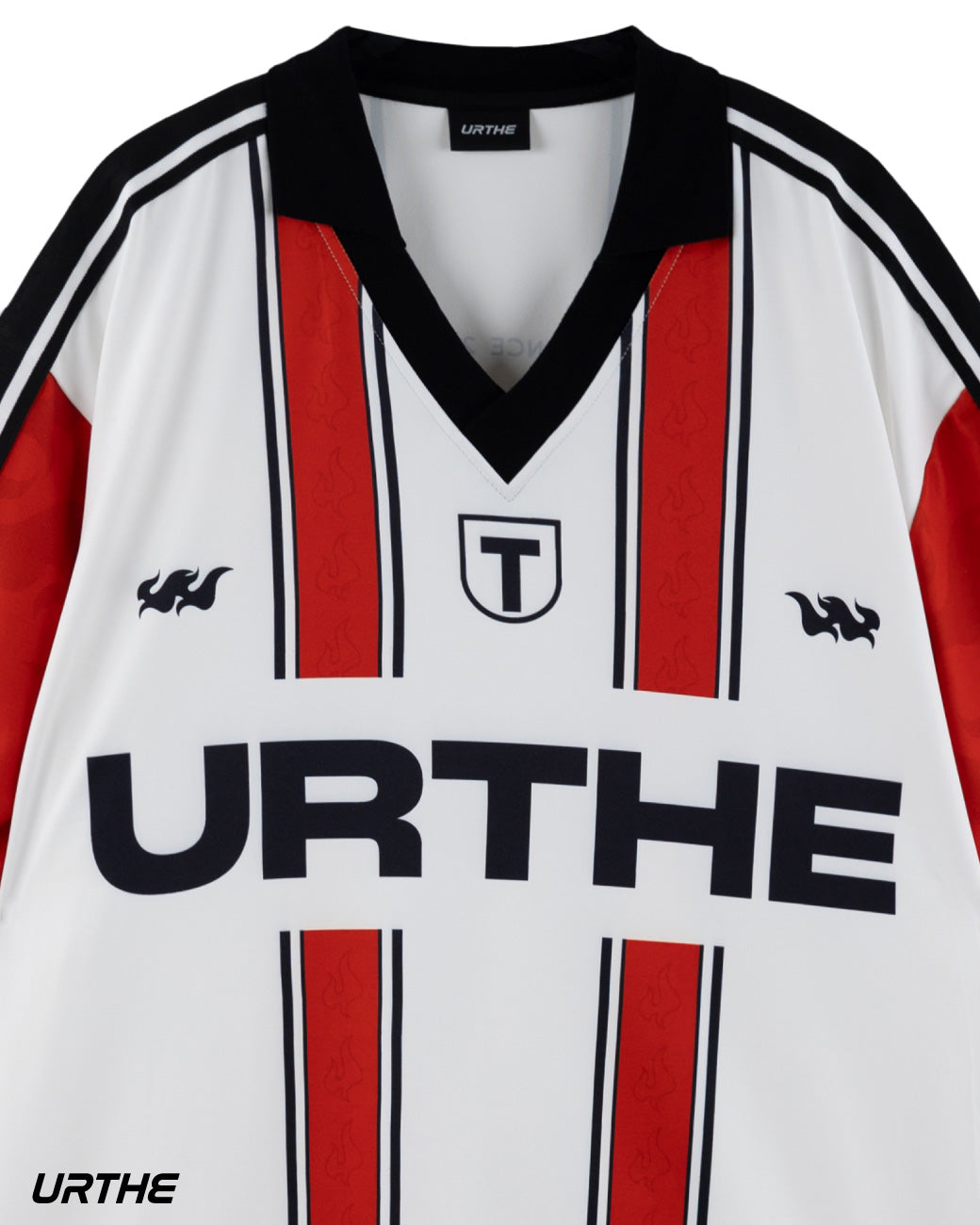 URTHE - เสื้อโปโล เเขนสั้น ปริ้นลาย รุ่น URTHE F.C.