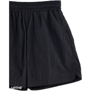 URTHE - กางเกงขาสั้น เอวยืด ผ้าร่ม รุ่น WORKOUT SHORTS