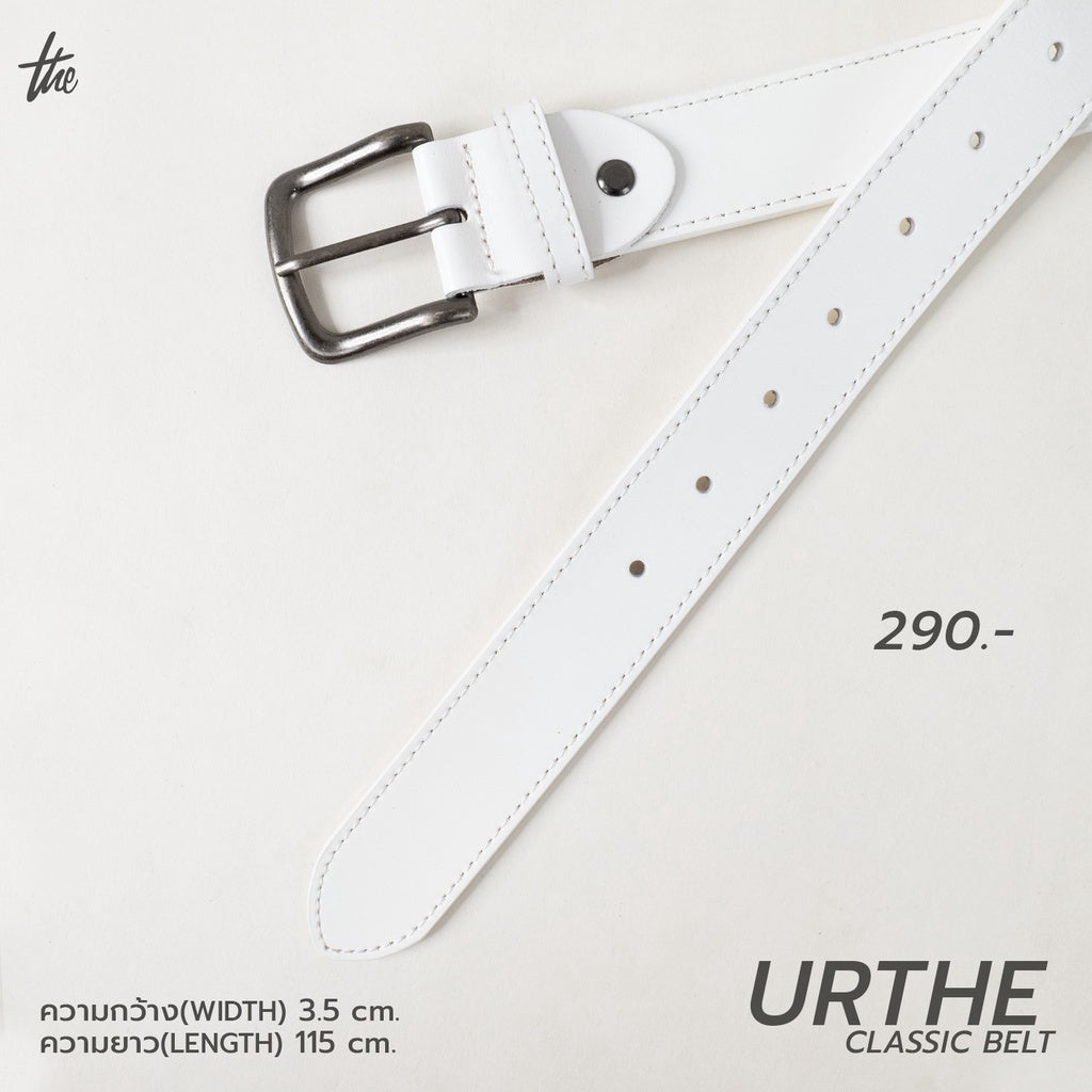 URTHE - เข็มขัด หนังเทียม รุ่น CLASSIC BELT