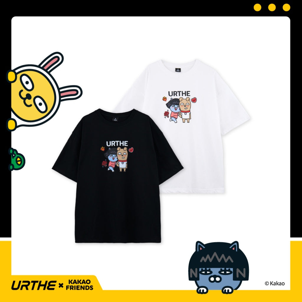 URTHE - เสื้อยืด KAKAO FRIENDS New Series Set 1