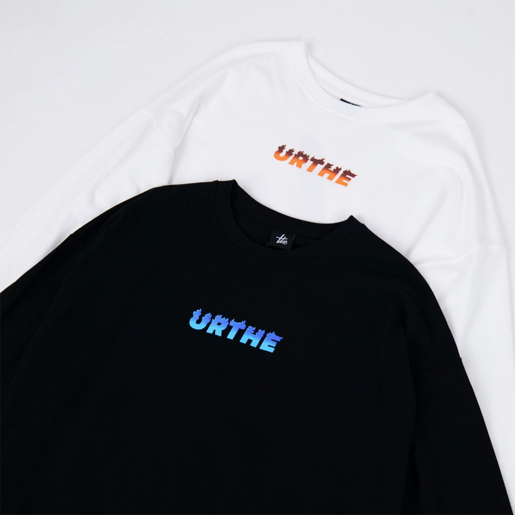 Urthe - เสื้อยืด แขนยาว รุ่น FIRE ICE