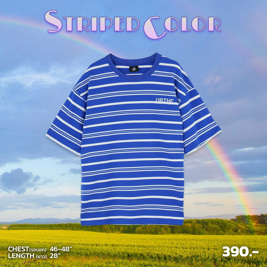 Urthe - เสื้อยืด ลายทาง รุ่น STRIPED COLOR