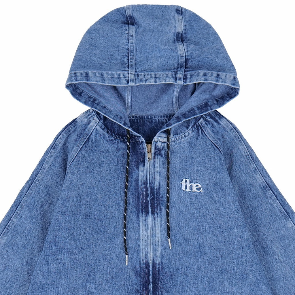 Urthe - เสื้อแขนยาวฮู้ดดี้ รุ่น HOODED JEAN JACKET