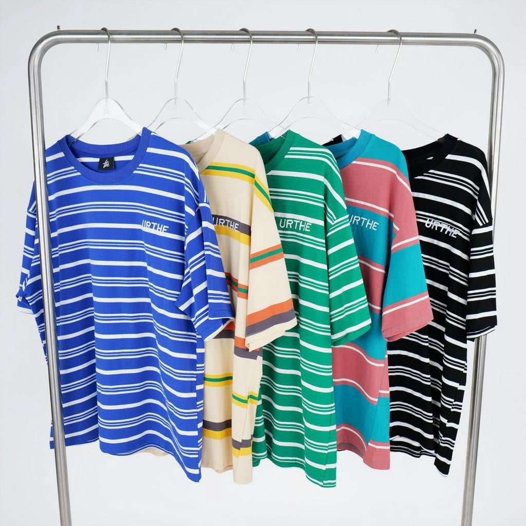 Urthe - เสื้อยืด ลายทาง รุ่น STRIPED COLOR