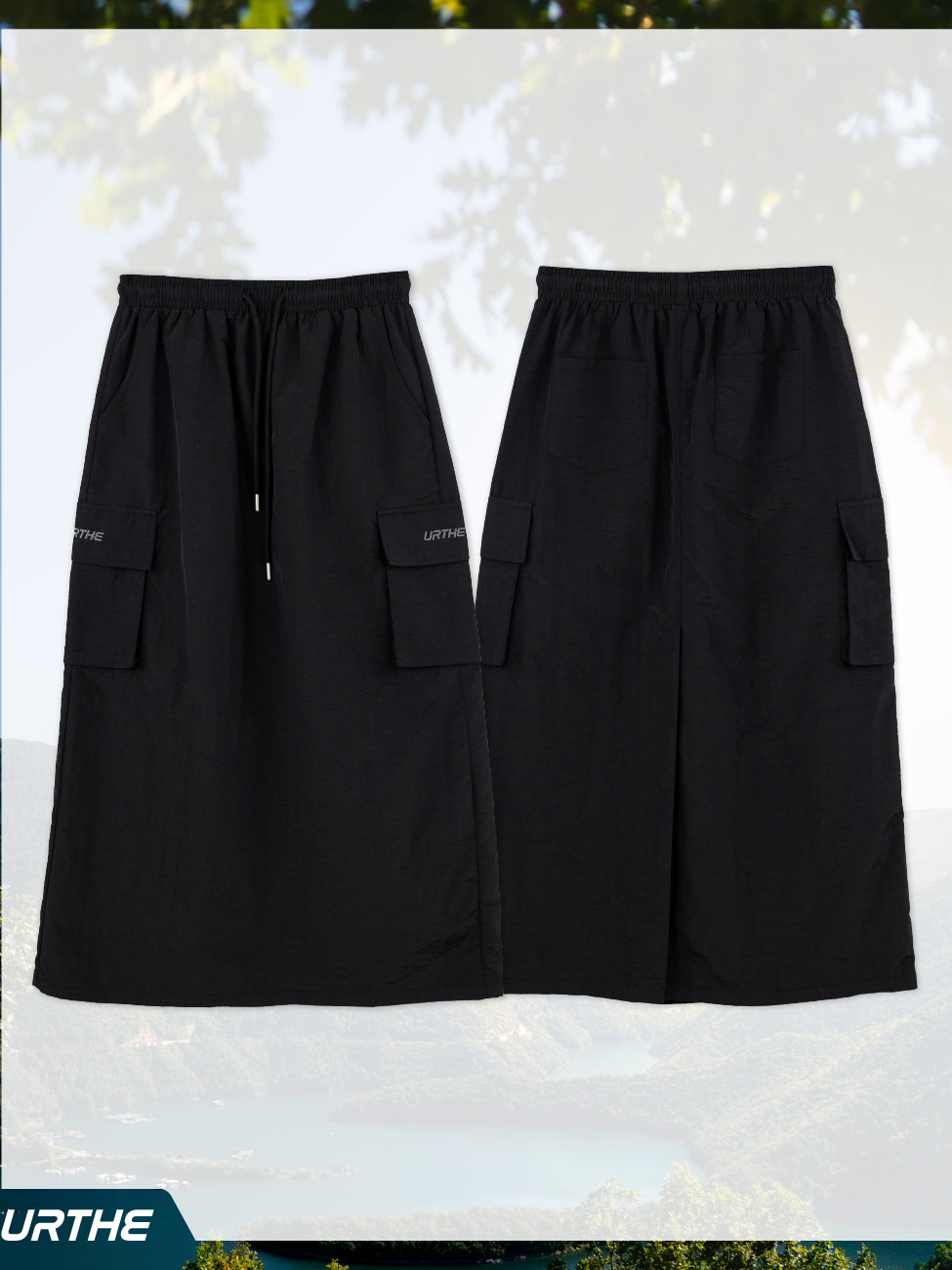 URTHE - กระโปรงยาว คาร์โก้ รุ่น CARGO SKIRT