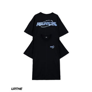 URTHE - เสื้อยืด แขนสั้น สกรีนลาย รุ่น UNISEX DFT