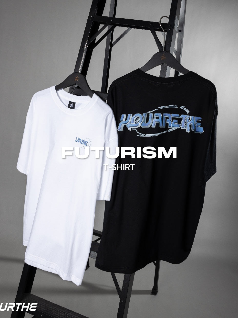 URTHE - เสื้อยืด แขนสั้น สกรีนลาย รุ่น UNISEX DFT