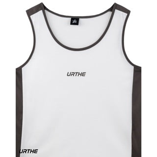 URTHE - เสื้อยืด แขนกุด สกรีนลาย รุ่น TANK TOP CUTOFF