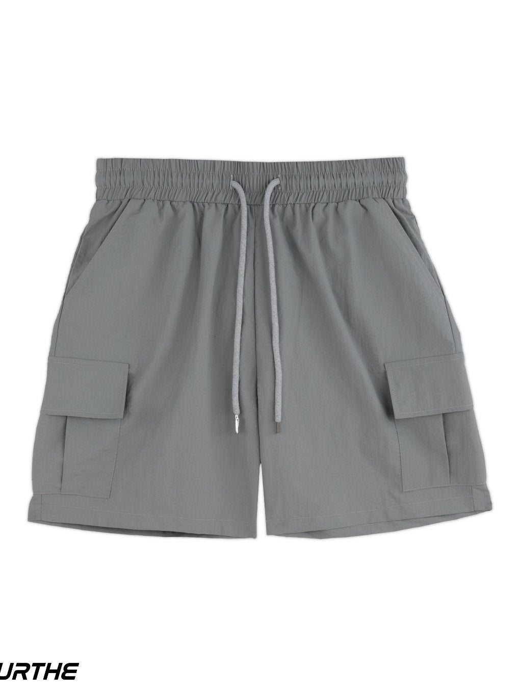 URTHE - กางเกงขาสั้น คาร์โก้ เอวยืด รุ่น CARGO SHORTS