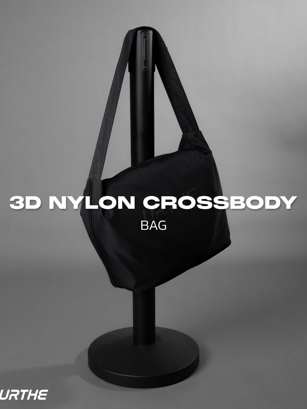 URTHE - กระเป๋า สะพายข้าง ผ้าไนลอน รุ่น 3D NYLON CROSSBODY