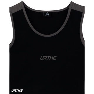 URTHE - เสื้อยืด แขนกุด สกรีนลาย รุ่น TANK TOP CUTOFF