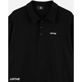 URTHE - เสื้อโปโล ปักโลโก้ รุ่น ALL THE TIME POLO