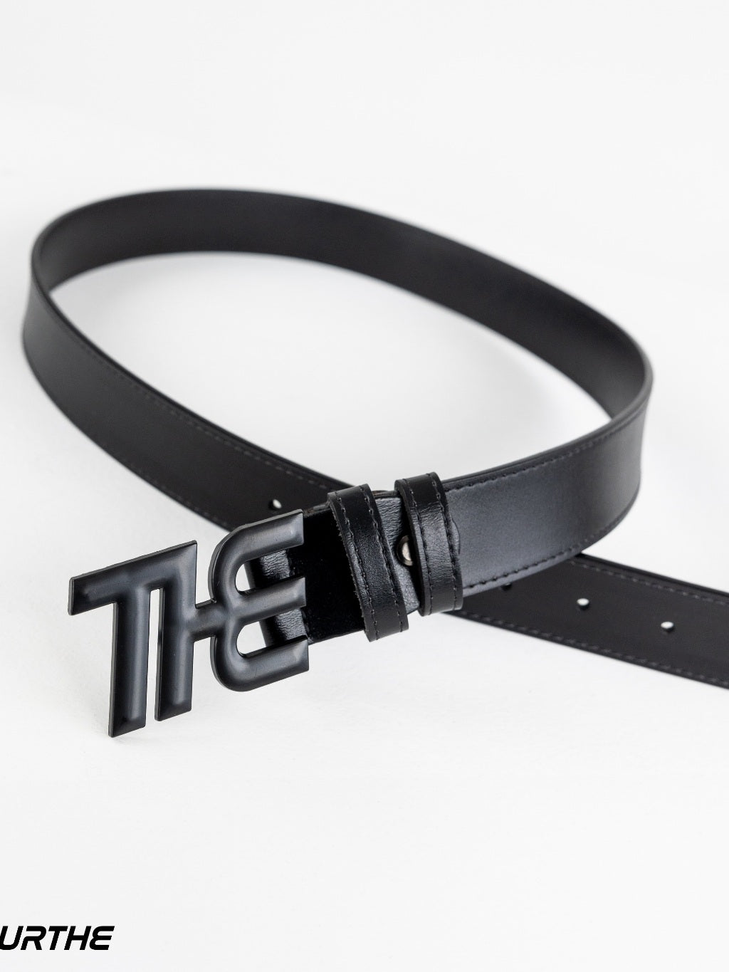 URTHE - เข็มขัด หนังเทียม ดีเทลหัวเข็มขัด 3D รุ่น 3D BELT