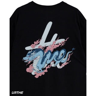 URTHE - เสื้อยืด แขนสั้น UNISEX สกรีนลาย รุ่น UNISEX SET