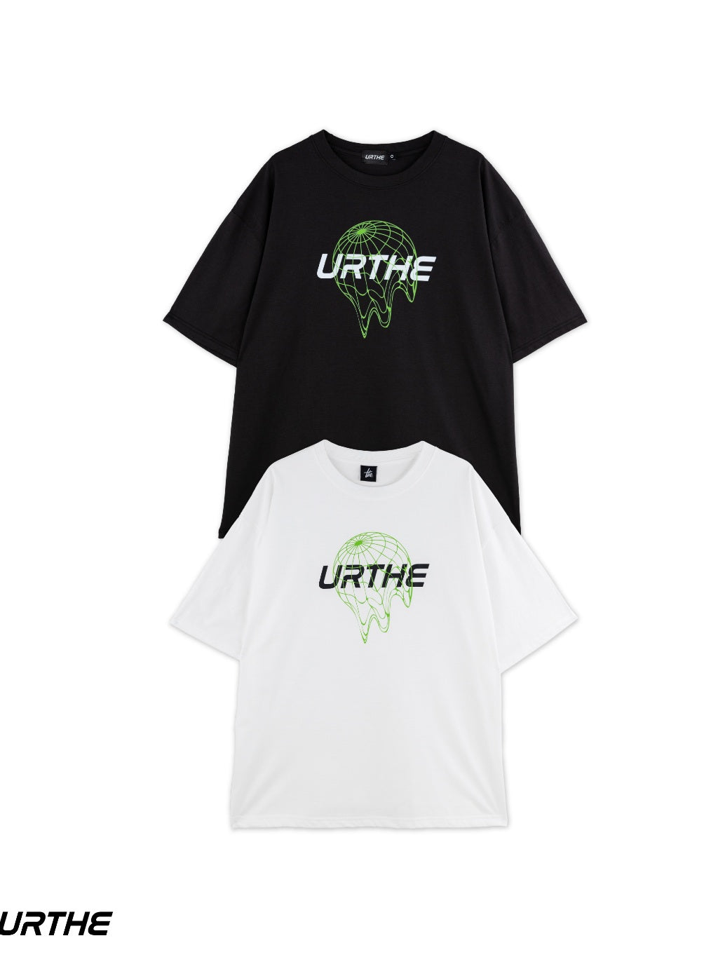 URTHE - เสื้อยืด แขนสั้น OVERSIZE สกรีนลาย รุ่น OVERSIZE DEC