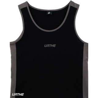 URTHE - เสื้อยืด แขนกุด สกรีนลาย รุ่น TANK TOP CUTOFF