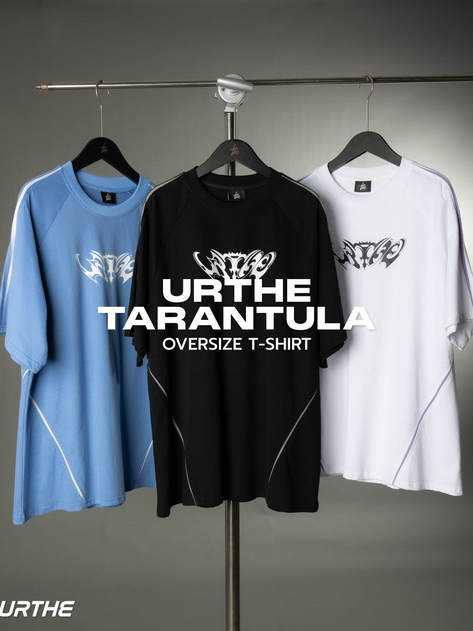 URTHE - เสื้อยืด แขนสั้น สกรีนลาย OVERSIZE รุ่น URTHE TARANTULA