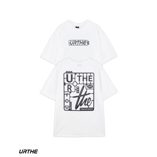 URTHE - เสื้อยืด แขนสั้น สกรีนลาย รุ่น UNISEX OCT