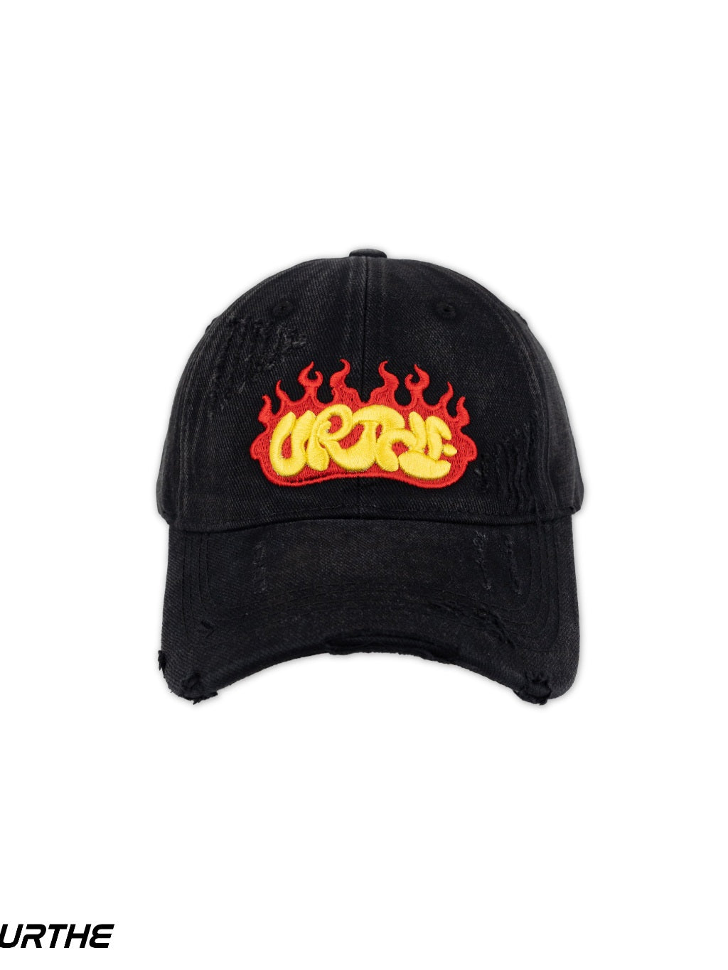 URTHE - หมวกแก๊ป ปักลาย รุ่น FIRE SPIRIT CAP