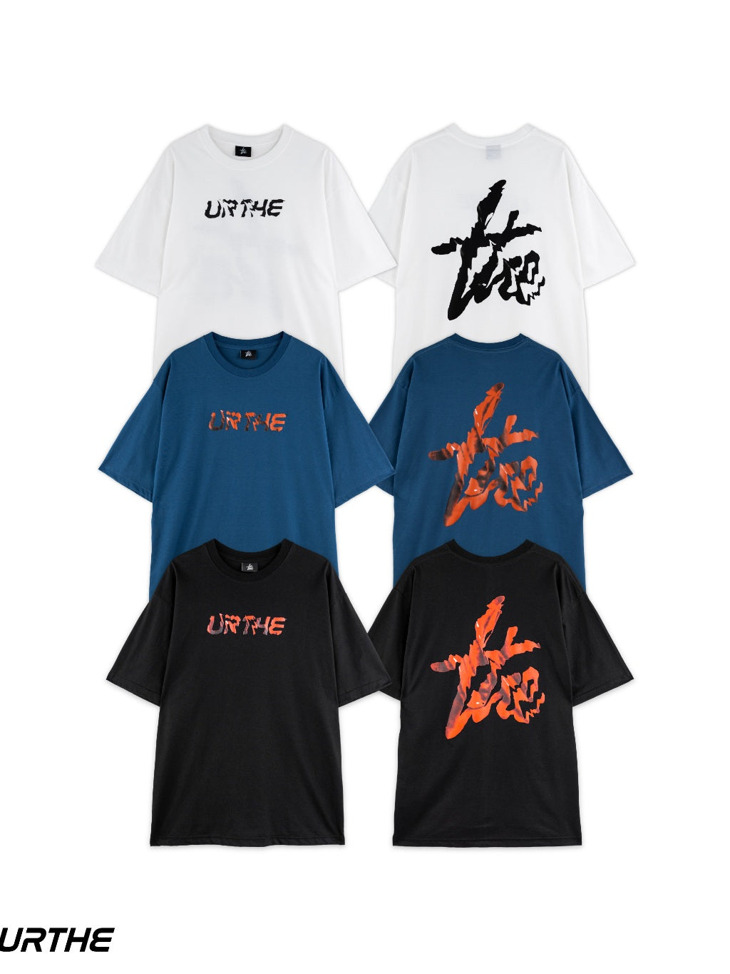 URTHE - เสื้อยืด แขนสั้น สกรีนลาย รุ่น UNISEX OCT