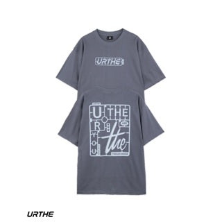 URTHE - เสื้อยืด แขนสั้น สกรีนลาย รุ่น UNISEX OCT