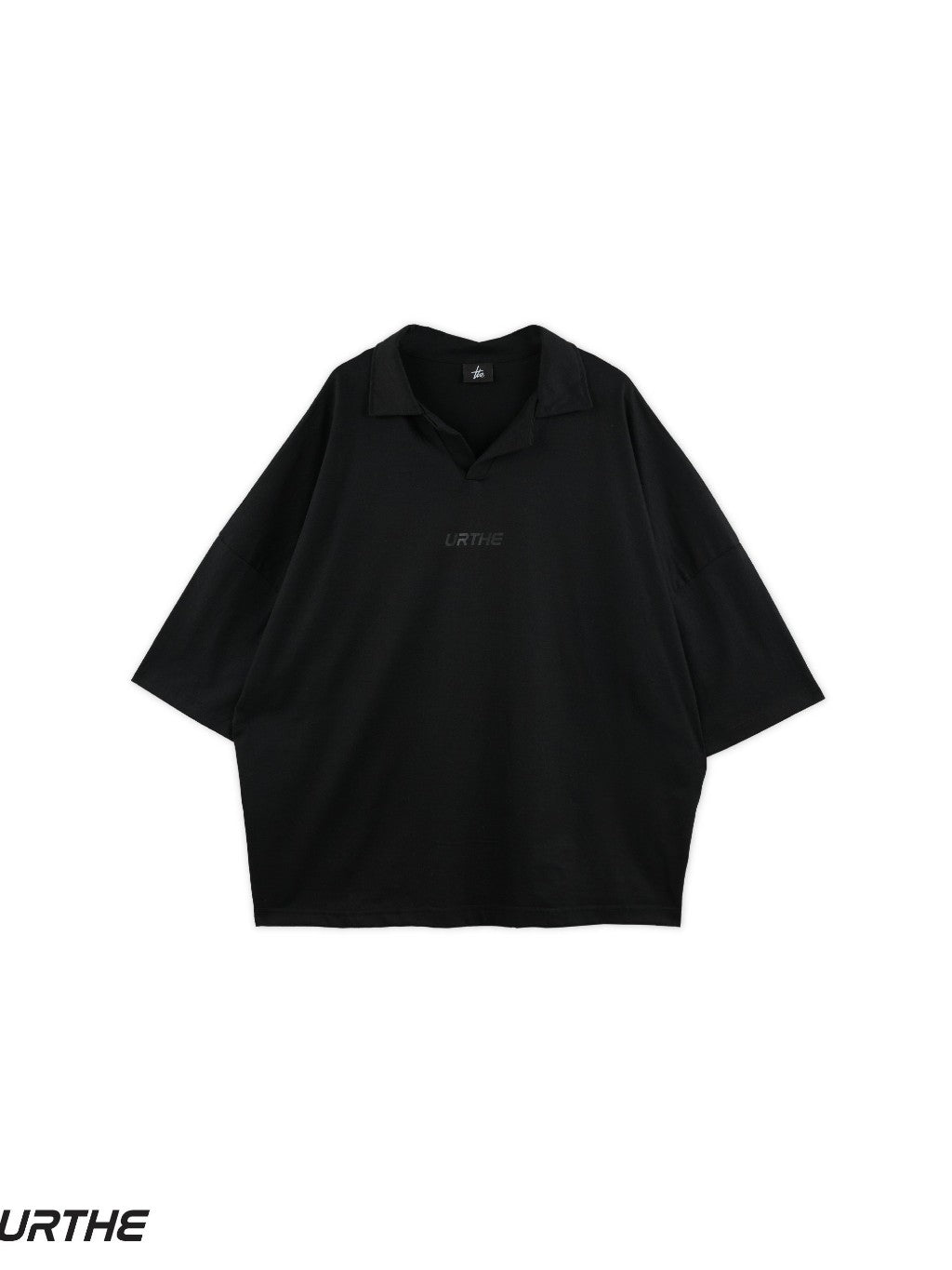 URTHE - เสื้อโปโล แขนสั้น SUPERSIZE สกรีนโลโก้ รุ่น POLO SUPERSIZE