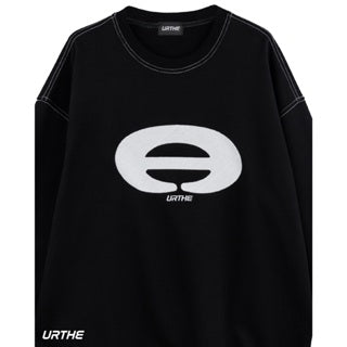 URTHE - เสื้อสเวตเตอร์ แขนยาว ปักลาย รุ่น KNITTED SWEATERS