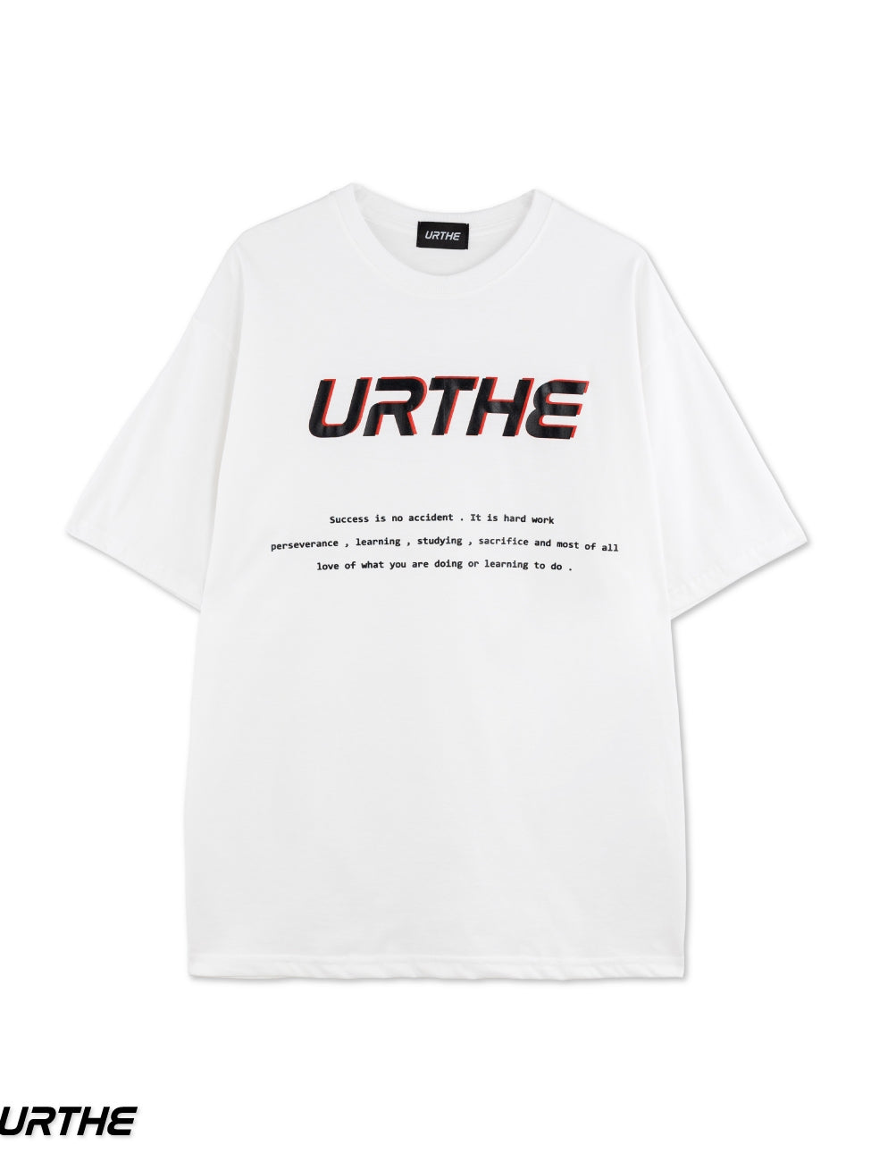 URTHE - เสื้อยืด เเขนสั้น สกรีนลาย รุ่น SS